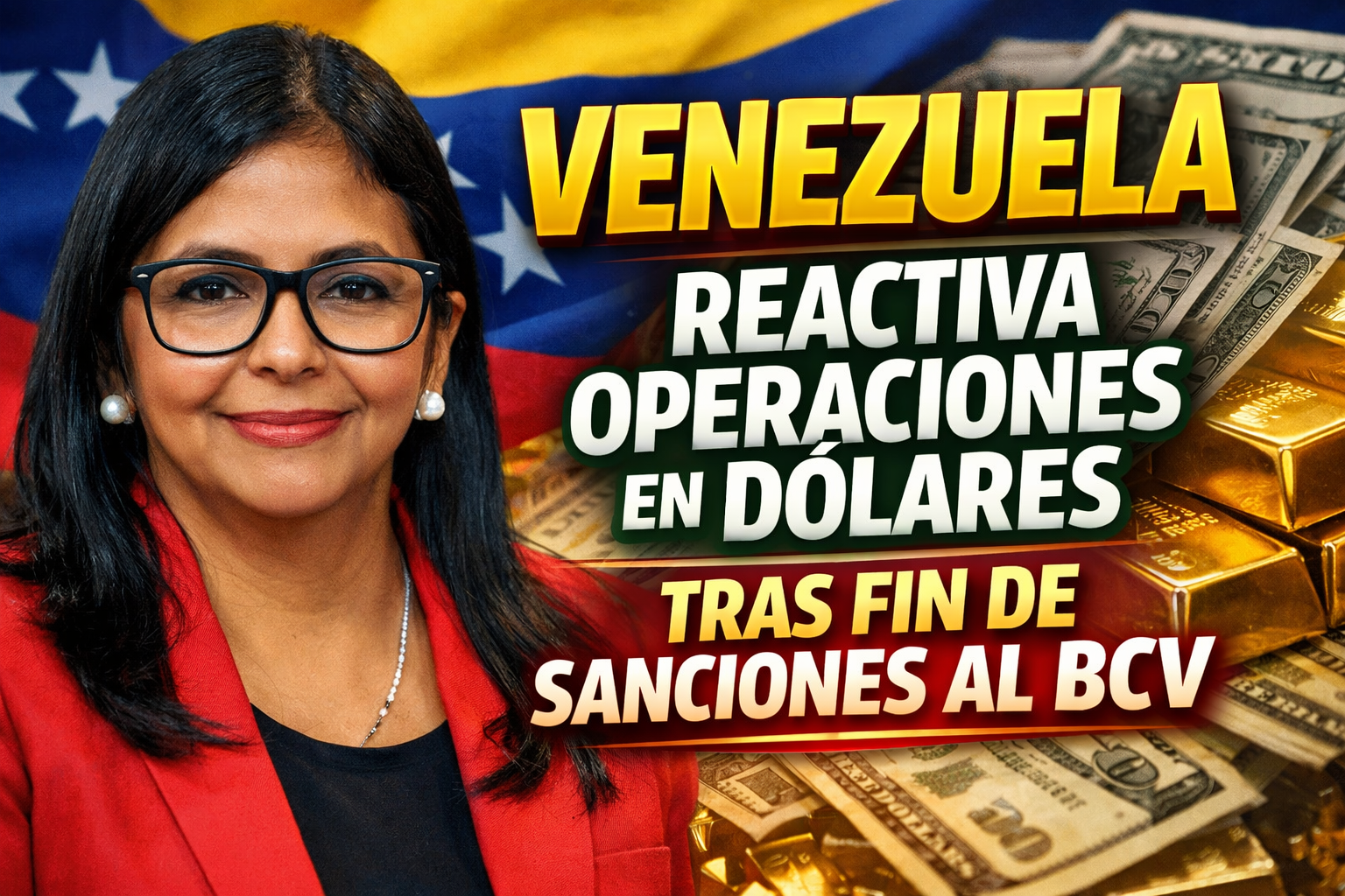 Venezuela reactiva operaciones en dólares tras fin de sanciones al BCV claves y efectos económicos 2026