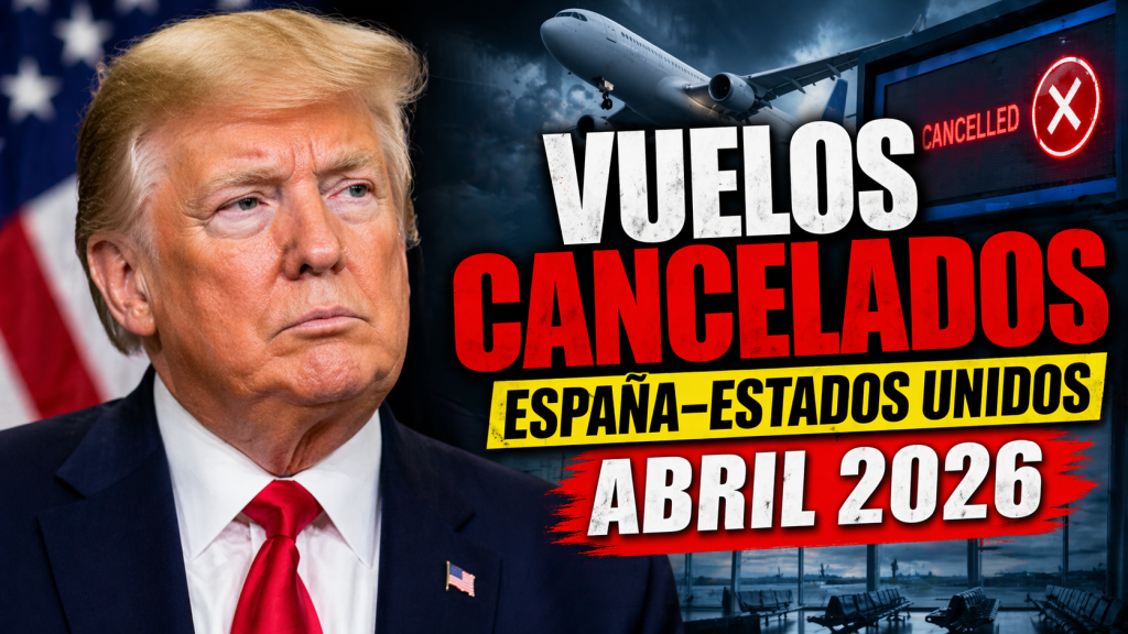Vuelos cancelados España–Estados Unidos abril 2026 cómo reclamar indemnización desde Santiago de Compostela
